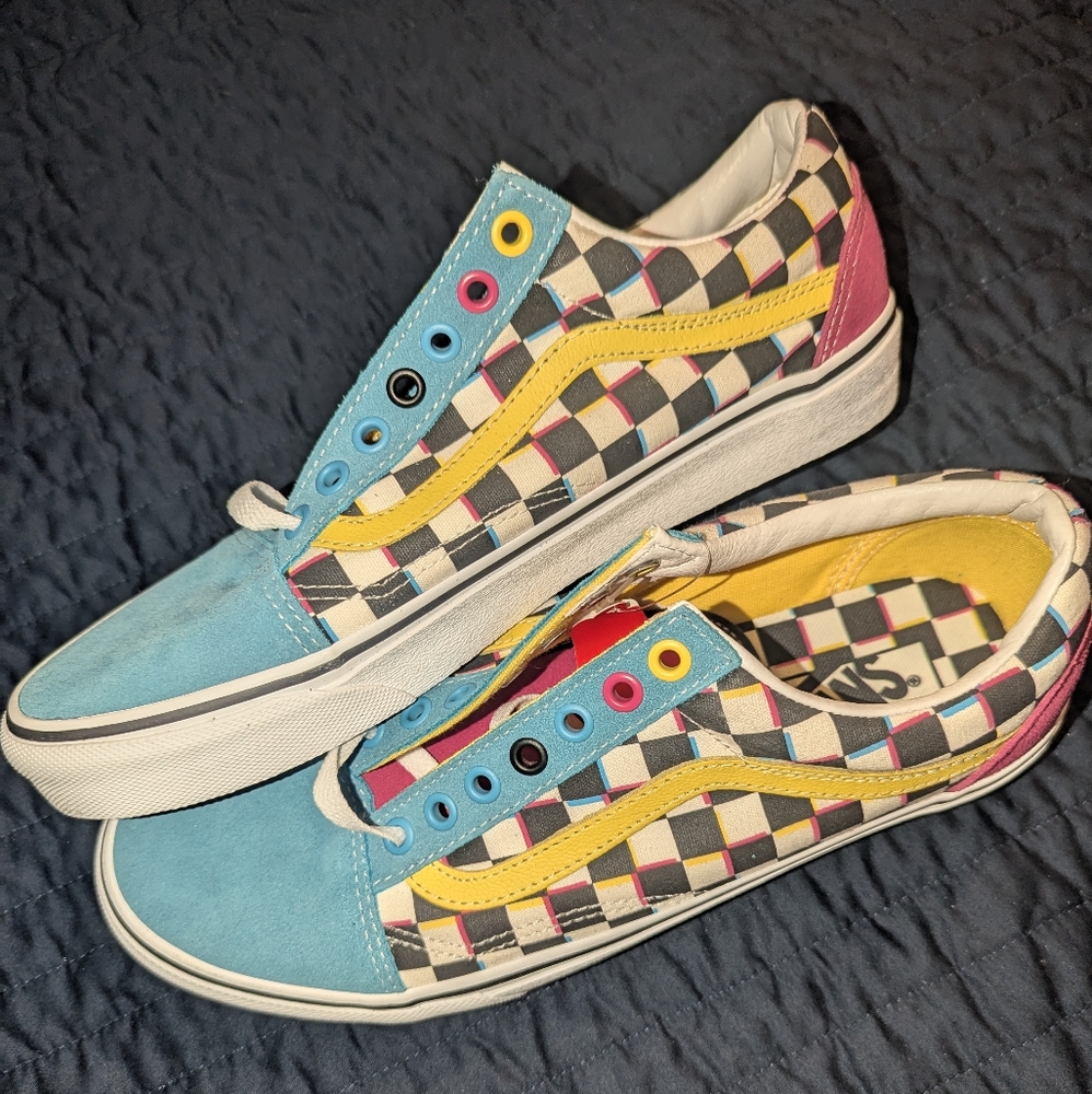 Vans Old Skool Crazy Check Sneakers
